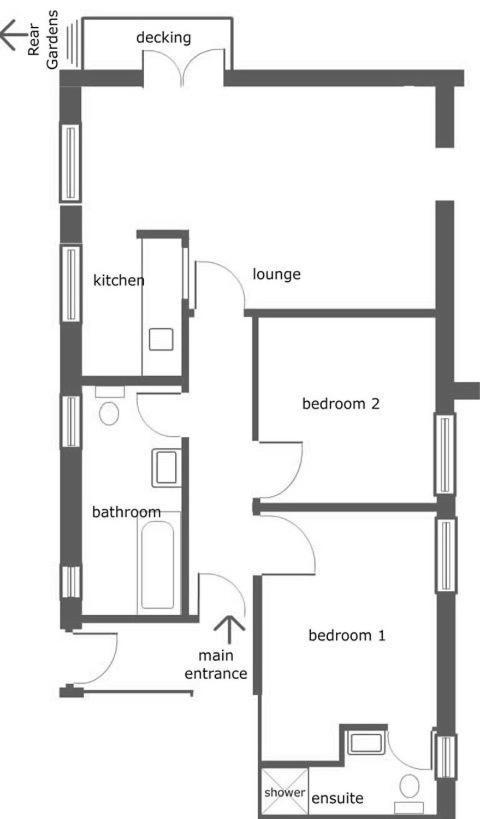 Goodrington Lodge Holiday Apartments 페인턴 외부 사진